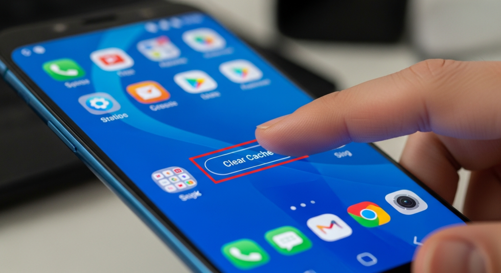 Clear Cache on Android