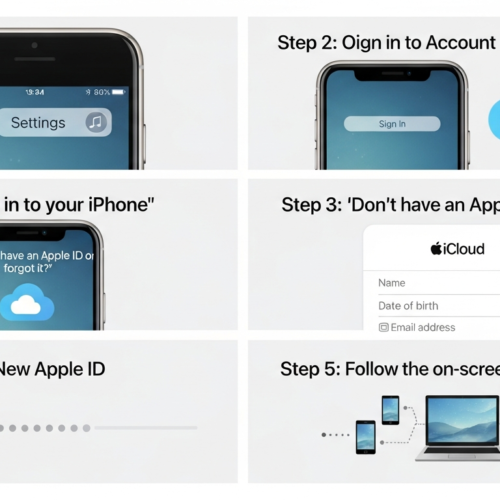 Create iCloud Account