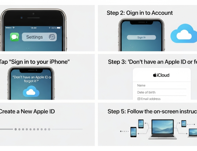 Create iCloud Account