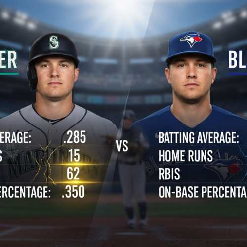 Seattle Mariners vs Toronto Blue Jays Match Player Stats