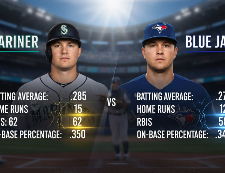 Seattle Mariners vs Toronto Blue Jays Match Player Stats