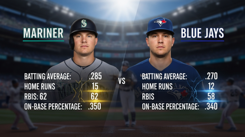 Seattle Mariners vs Toronto Blue Jays Match Player Stats: The Numbers Tell The Story