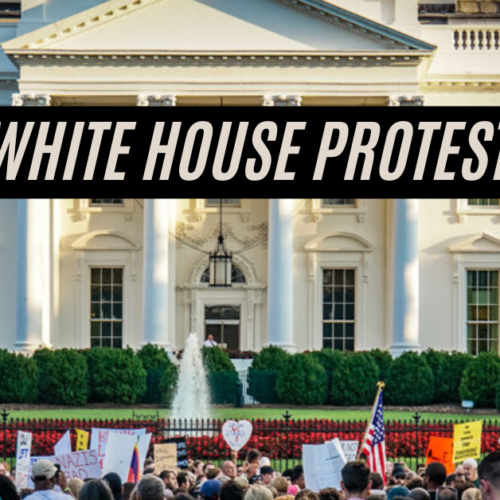 white house protest