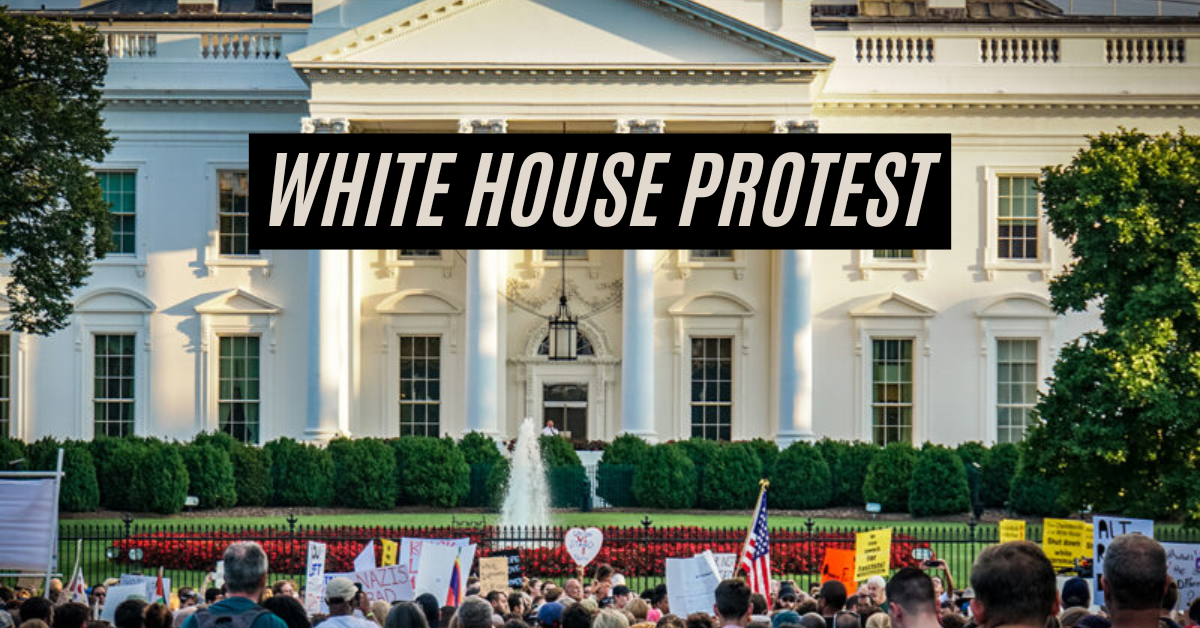 white house protest