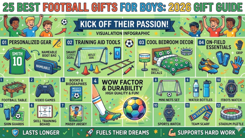 25 Best Football Gifts for Boys: The Ultimate 2026 Gift Guide