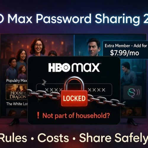 HBO Max Password Sharing
