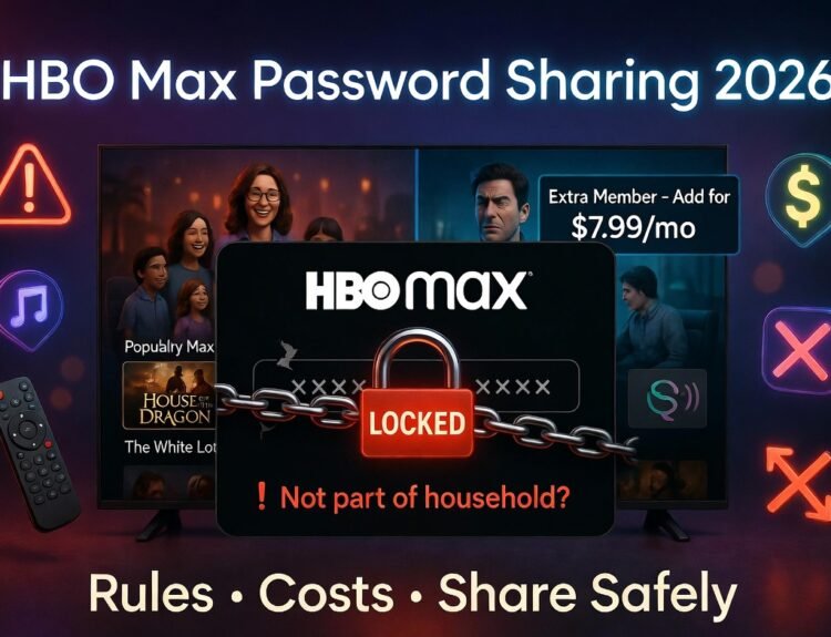 HBO Max Password Sharing