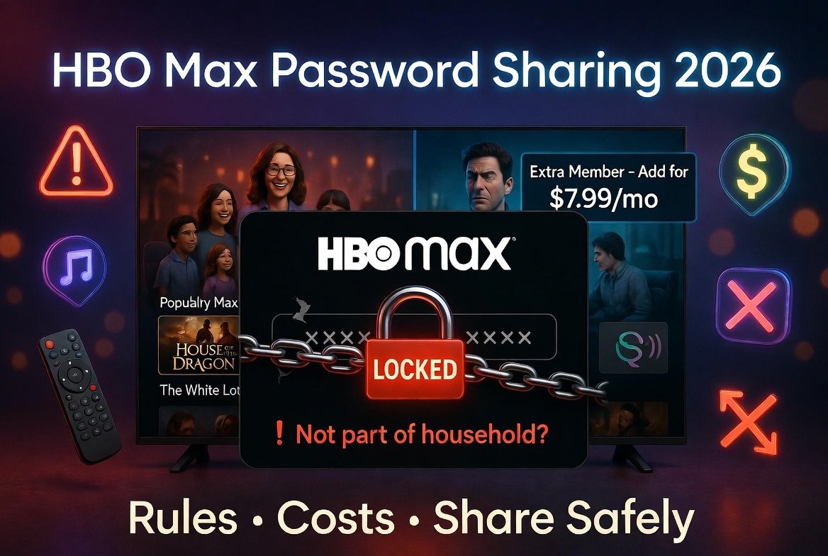 HBO Max Password Sharing
