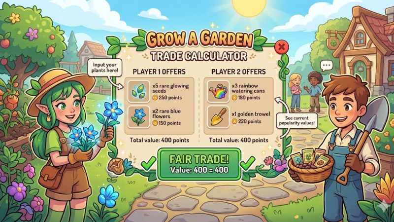 Grow a Garden Trade Calculator: Easy Tool for Better Trades